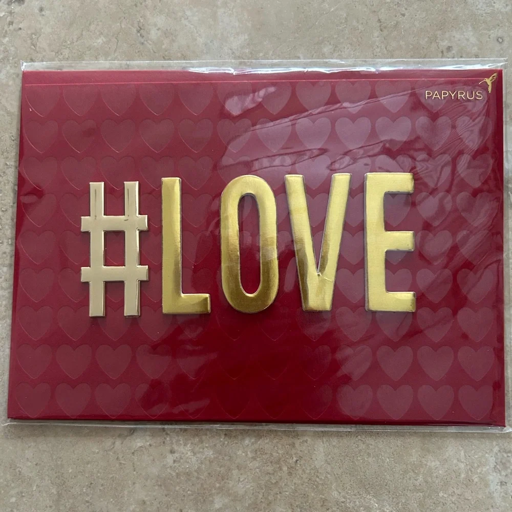 NWT Lot of 5 Papyrus Valentine's Day Cards Holiday Card Love Romance Hearts new